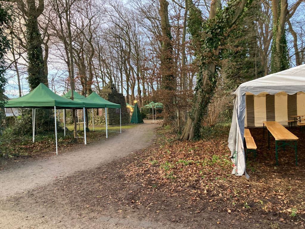 Nach erfolgtem Aufbau